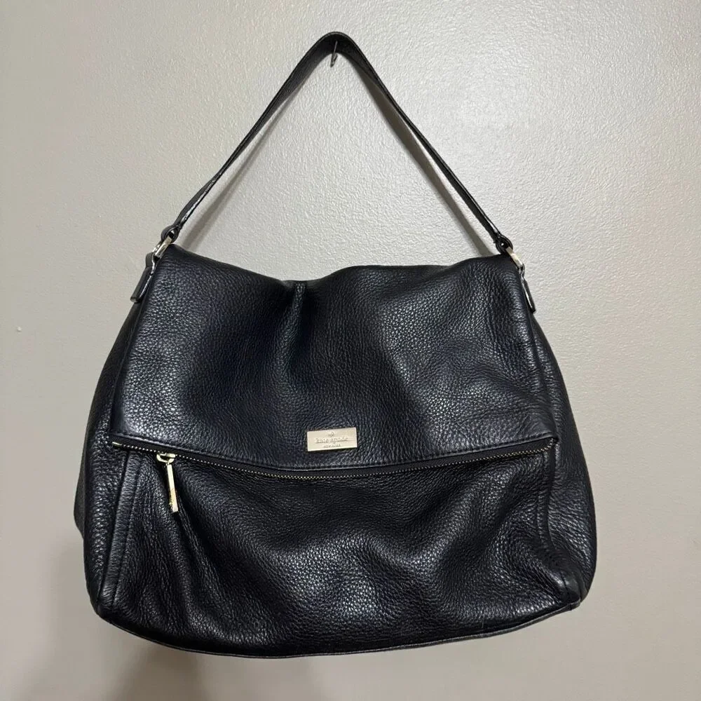 Kate Spade New York Highland Place Maria Leather Crossbody, Black